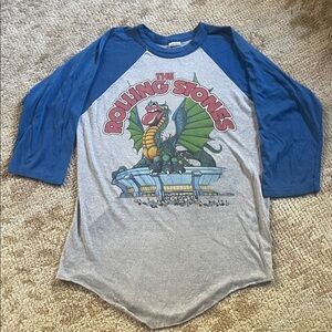 Vintage Rolling Stones 1981 Dragon concert tour tshirt